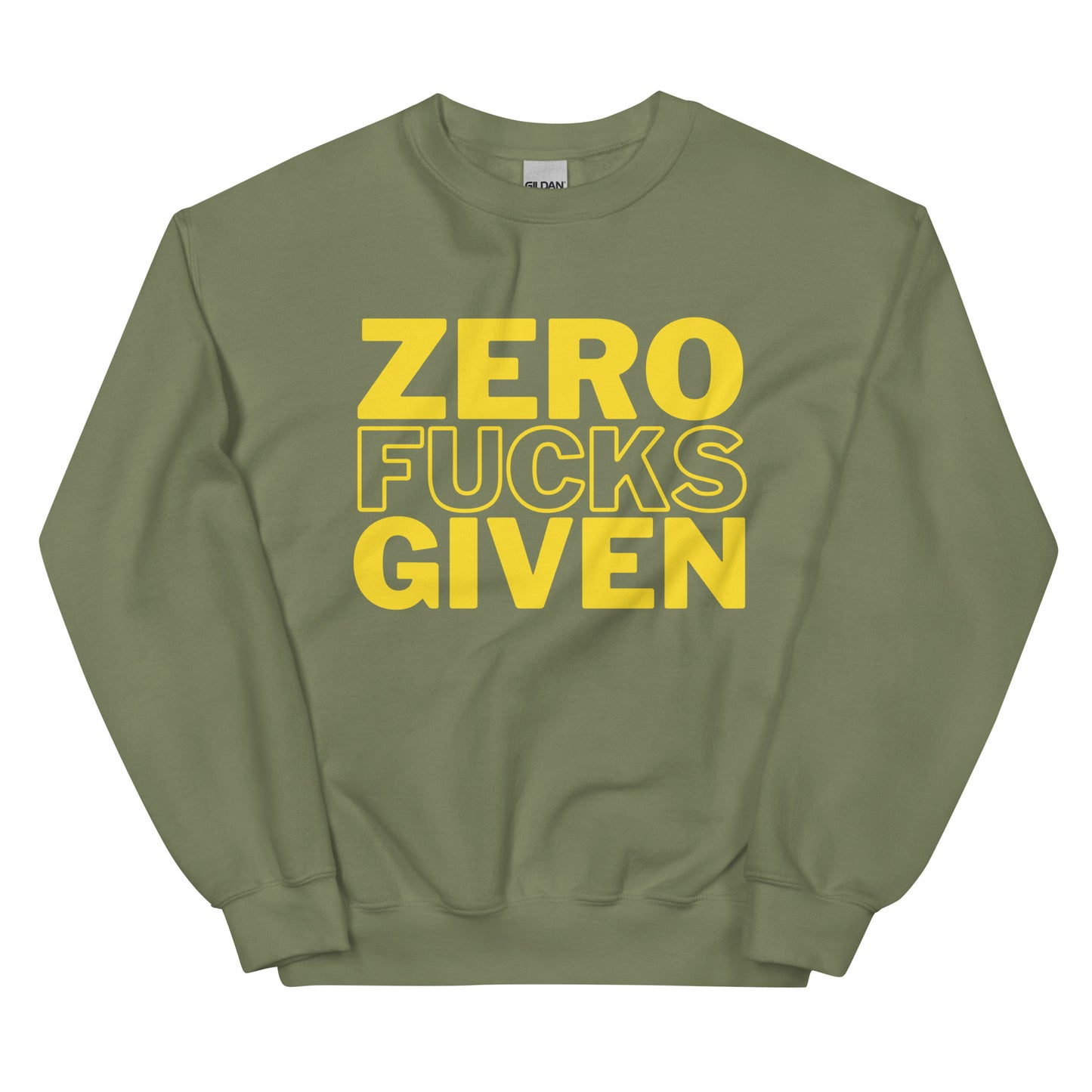 Zero Fucks Given - Unisex Sweatshirt