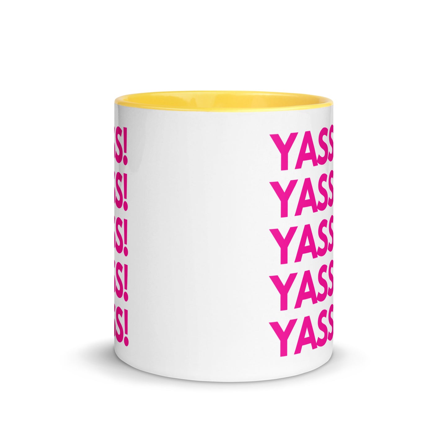 YASSS! - Mug with Color Inside