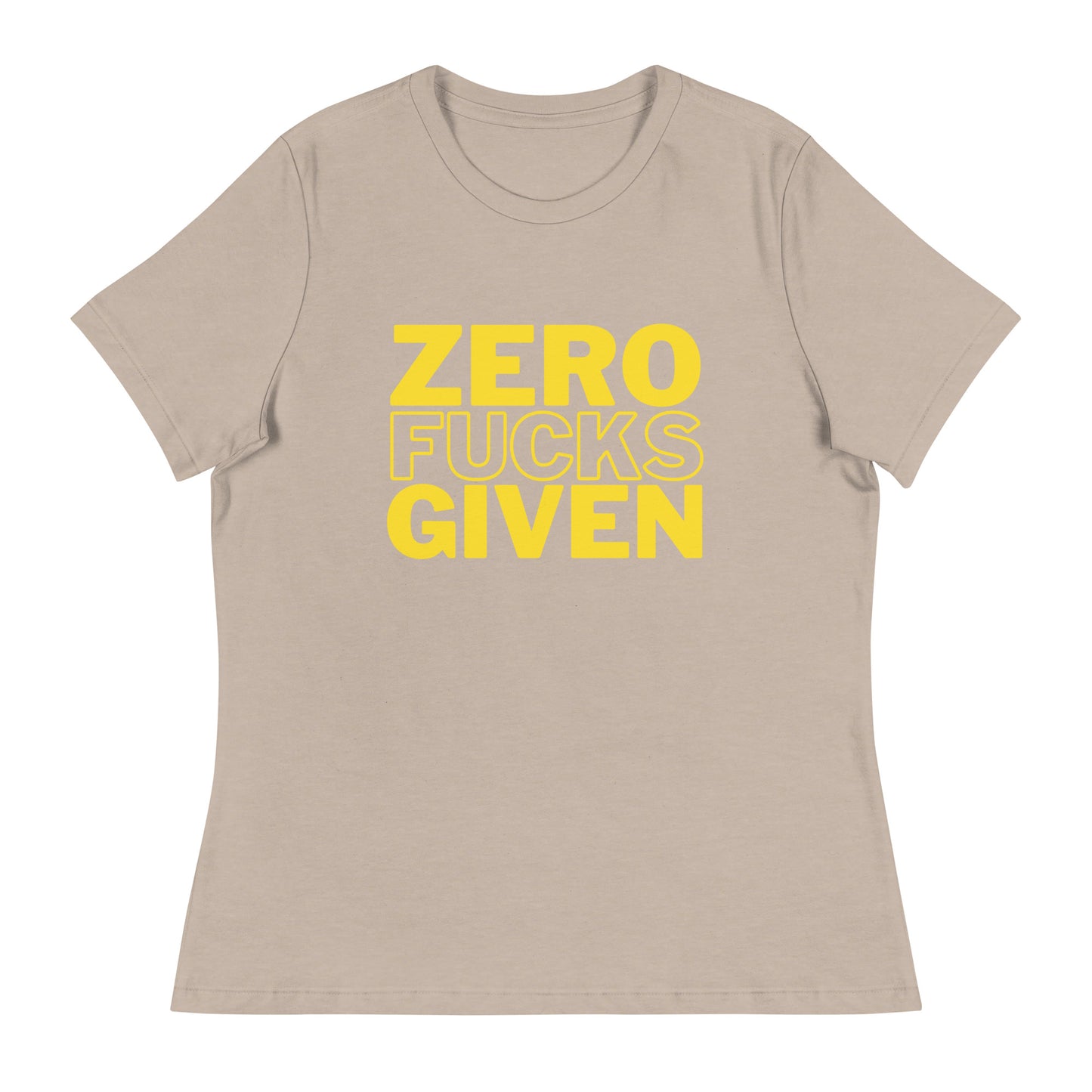 Zero Fucks Given - Women's Relaxed T-Shirt